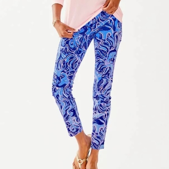 Lilly Pulitzer Denim - Lilly Pulitzer South Ocean Skinny Crop Print Jeans